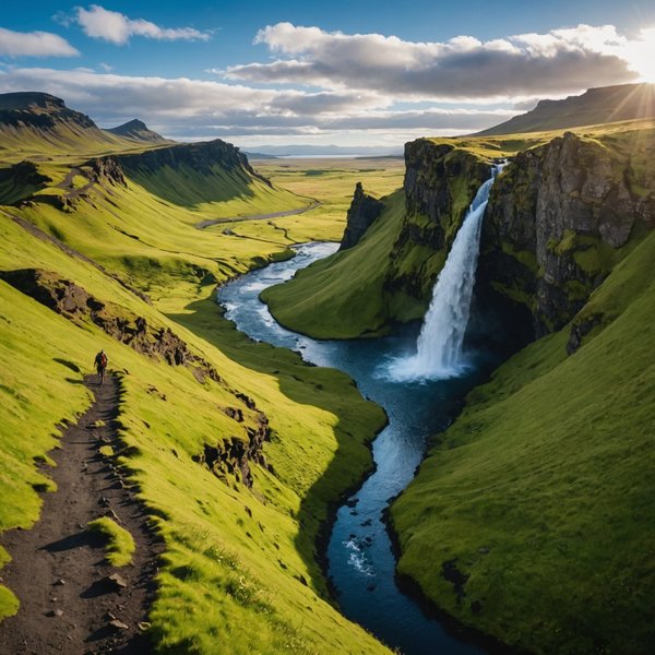 Quels sont les meilleurs itinéraires pour une randonnée en Islande en été?