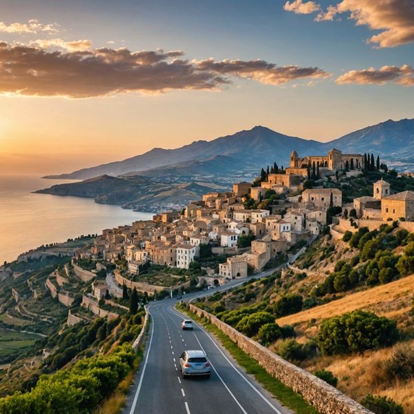 Où trouver les meilleures routes pour un road trip en Sicile, Italie?