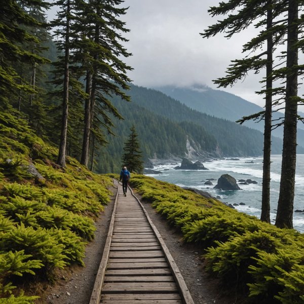 Quels sont les meilleurs itinéraires pour une randonnée sur le sentier de la Côte Ouest au Canada ?