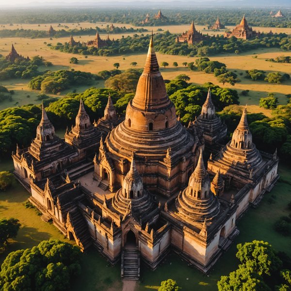 Comment organiser une visite des temples anciens de Bagan, Myanmar ?